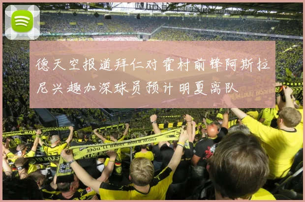 德天空报道拜仁对霍村前锋阿斯拉尼兴趣加深球员预计明夏离队